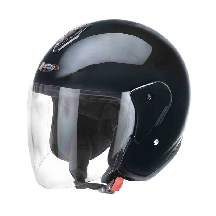 Redbike RB-915 retro jethelm zwart