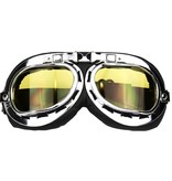 CRG Chrom-Motorradbrille