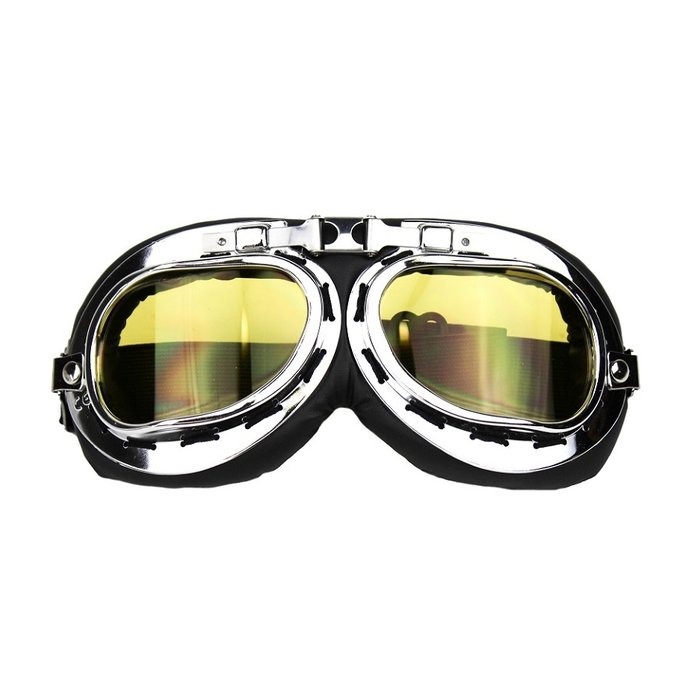 CRG chrome motor goggles