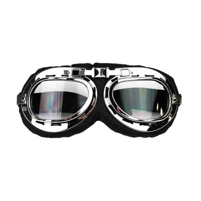 CRG chrome motor goggles