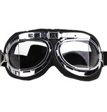 CRG Chrom-Pilotenbrille