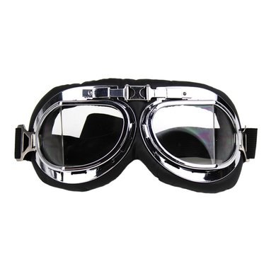 CRG Chrom-Pilotenbrille