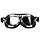 chrome pilot goggles