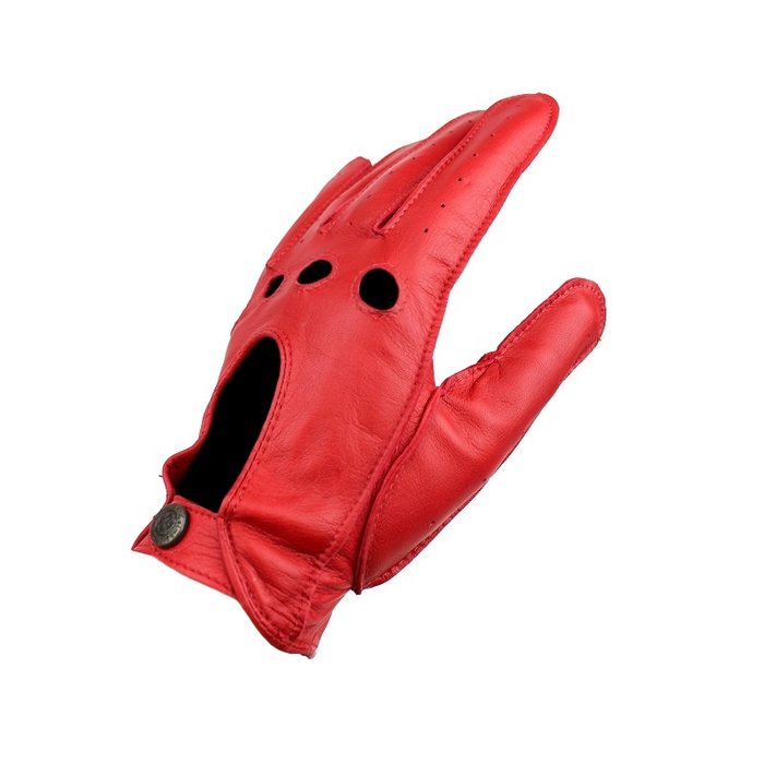 Laimböck mackay red leather driving gloves