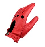 Laimböck Manly Autofahrerhandschuhe Rot Leder - Männer