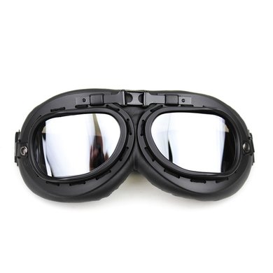 CRG black motor goggles