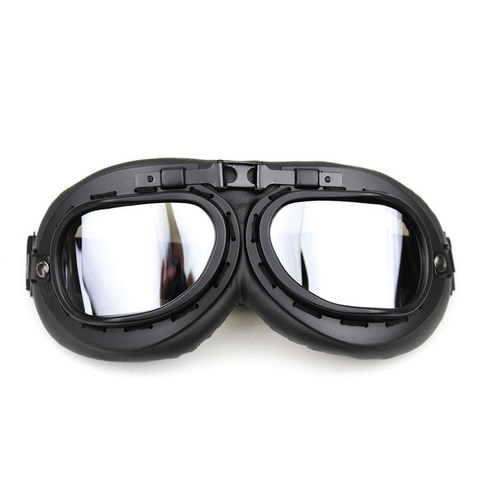 CRG schwarze Motorradbrille