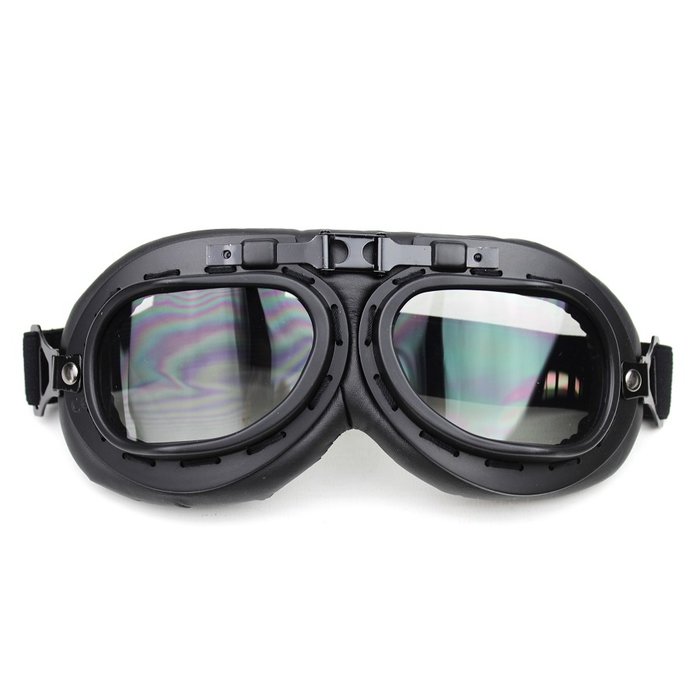 CRG schwarze Motorradbrille