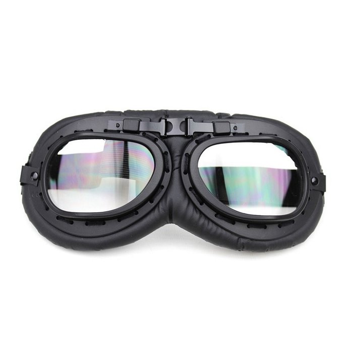 CRG schwarze Motorradbrille