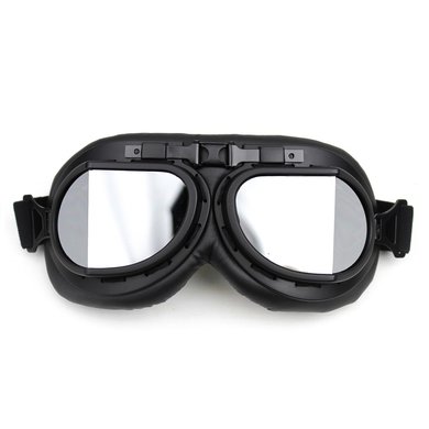 CRG schwarze Pilotenbrille