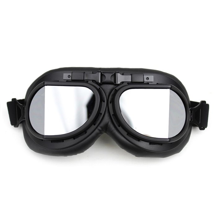 CRG black pilot goggles