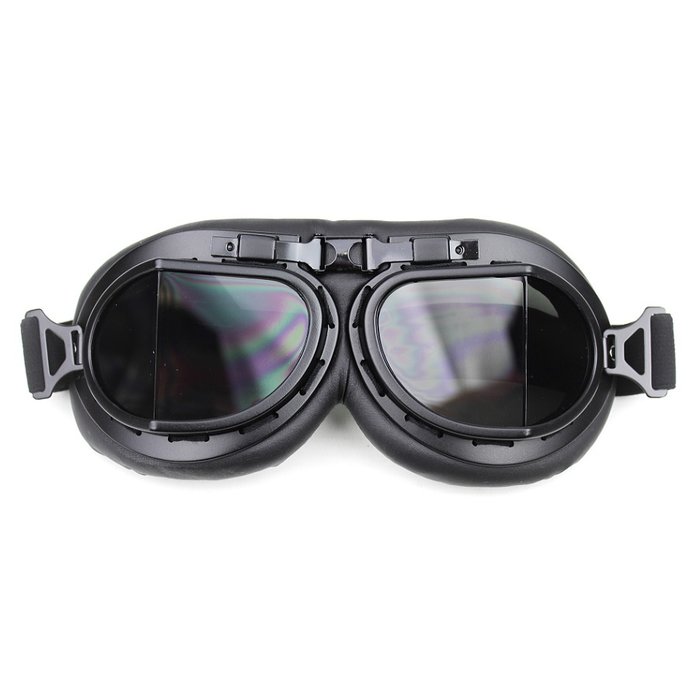 CRG schwarze Pilotenbrille