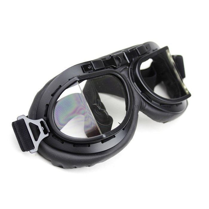 CRG schwarze Pilotenbrille