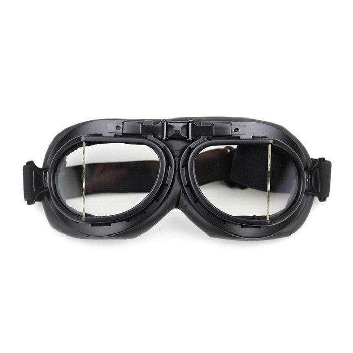 CRG black pilot goggles