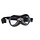 Steampunk Rider schwarze Motorradbrille