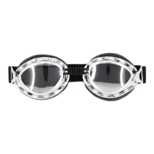 CRG chrome steampunk motor goggles