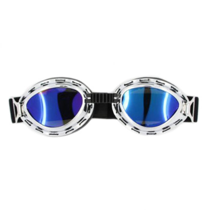 CRG Chrom-Steampunk-Motorradbrille