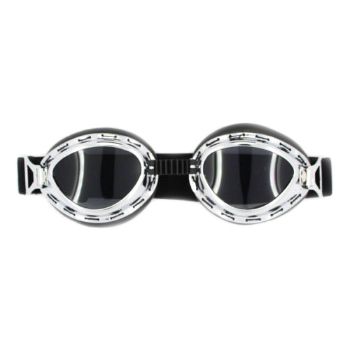 CRG chrome steampunk motor goggles