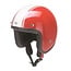 Redbike RB-757 bologna open face helmet red-white
