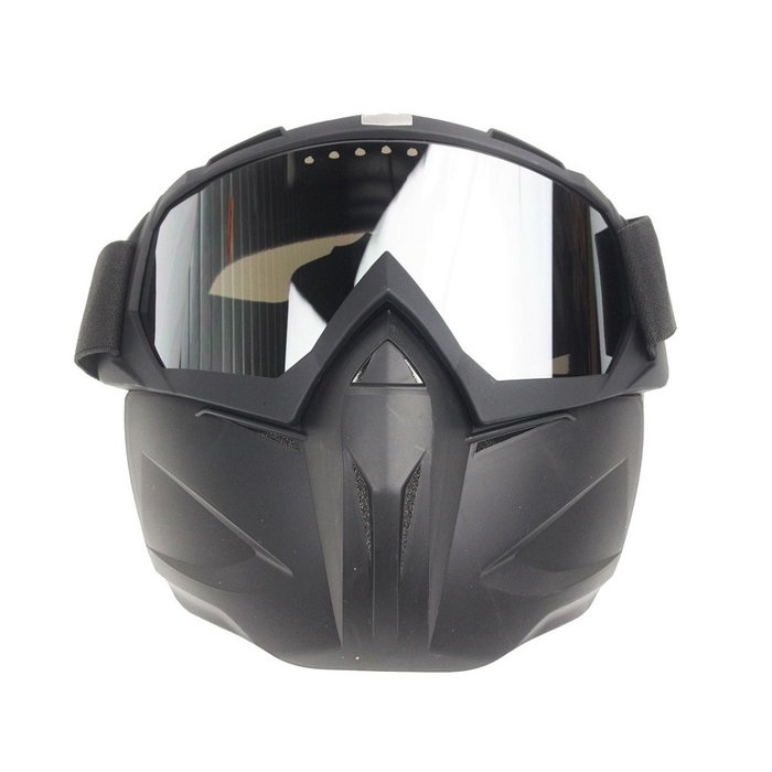 Dunkle Maske | Motorradmaske