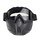 Dark mask | motorcycle helmet mask