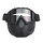 Dark mask | motorcycle helmet mask