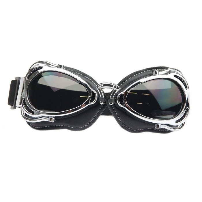 CRG radical motor goggles chrome