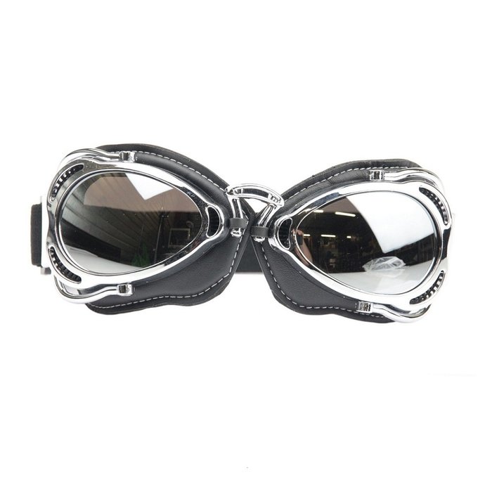 CRG radical motor goggles chrome