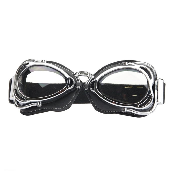 CRG radical motor goggles chrome