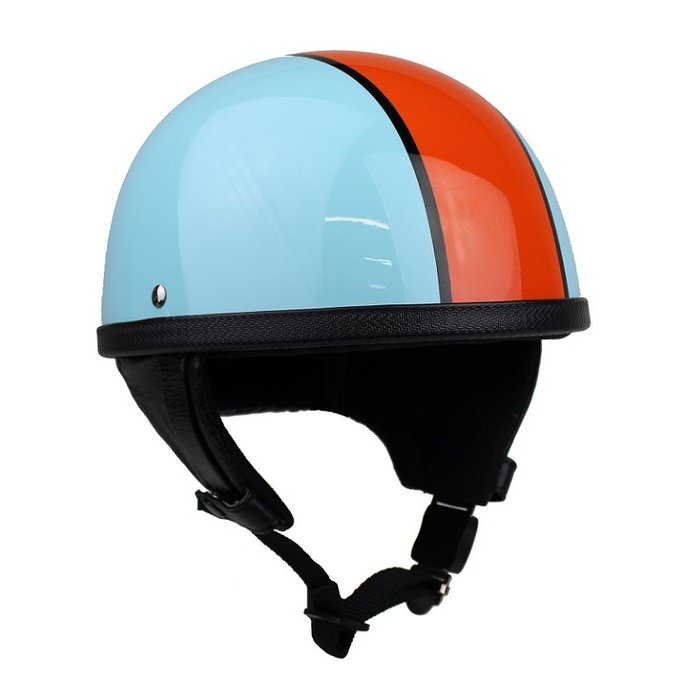Redbike RB-514 Halbschalenhelm Gulf | hellblau - orange
