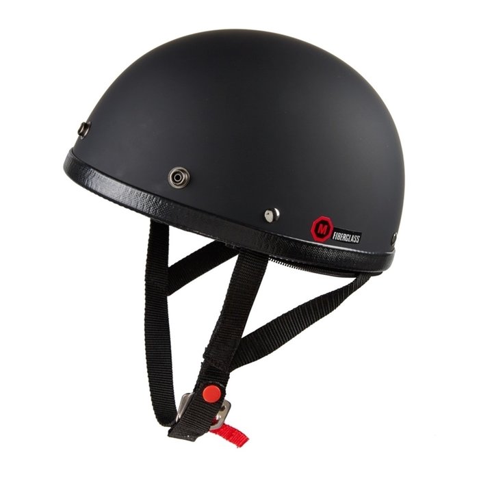 Redbike RB-520 half helmet matt black