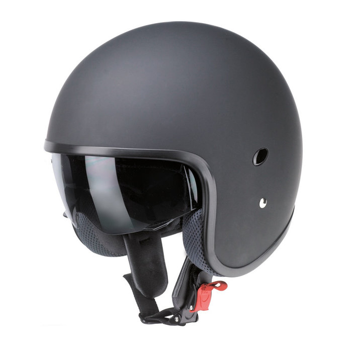 Redbike RB-770 jethelm mat zwart | maat S