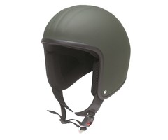 Redbike RB-671 jet helmet matt green