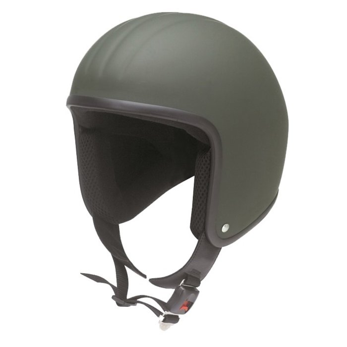Redbike RB-671 jet helmet matt green