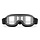 black leather cruiser motor goggles