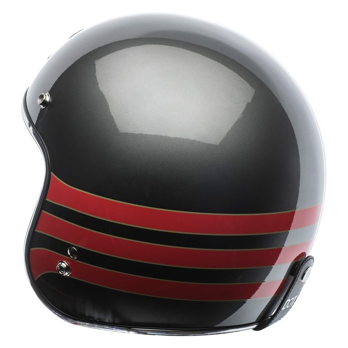 Torc T-50 fastlane grey jet helmet