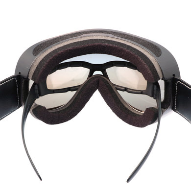 Pi Wear arizona motorbril zwart-grijs