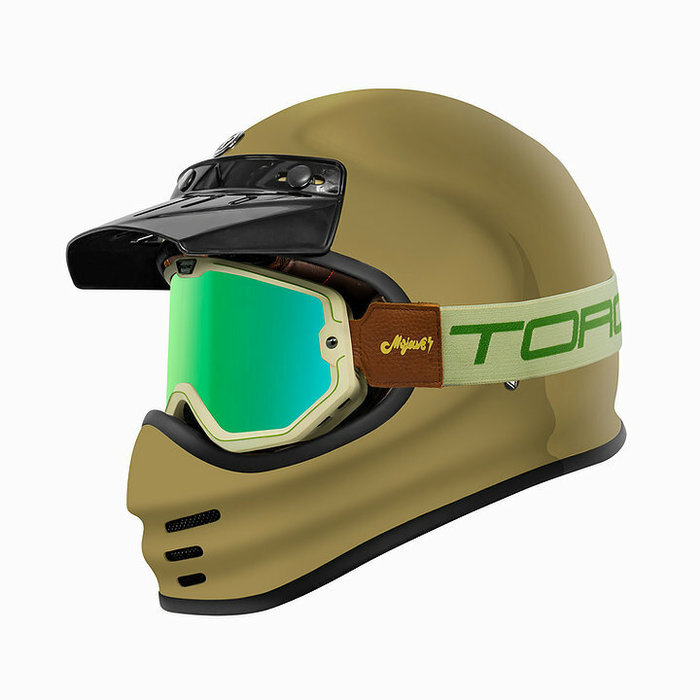 Torc forza mojave classic retro motor goggle
