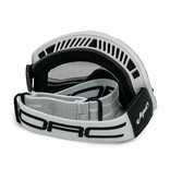 Torc black & white mojave classic retro motor goggle
