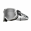 Torc black & white mojave classic retro motor goggle