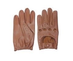 Swift Driver Autofahrer handschuhe Nappa Braun Leder