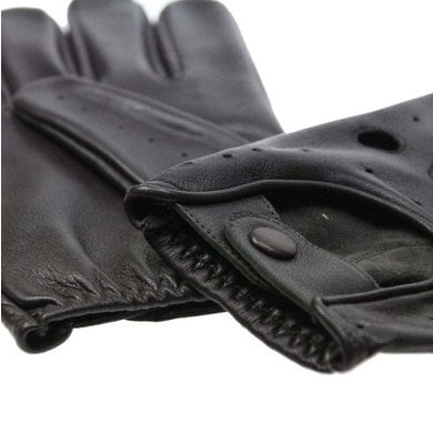 Swift driver leather gloves dark brown