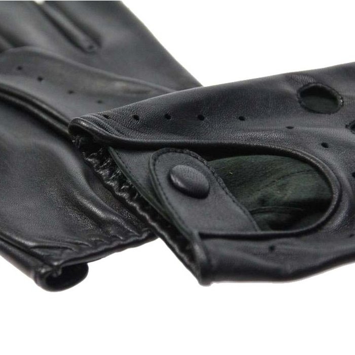 Swift Driver Autofahrer handschuhe Schwarz Leder