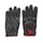 Premium Racing Autofahrer handschuhe Schwarz-Rot Leder