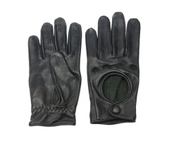 Swift premium racing leather gloves black