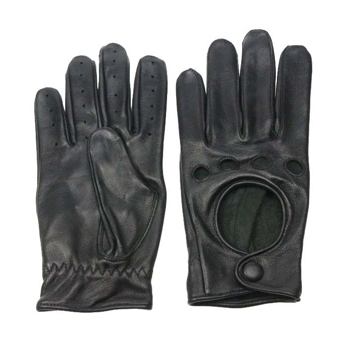 Swift premium racing leren handschoenen zwart