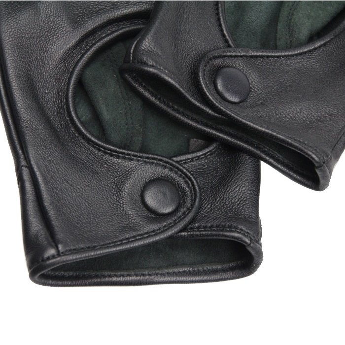 Swift premium racing leren handschoenen zwart