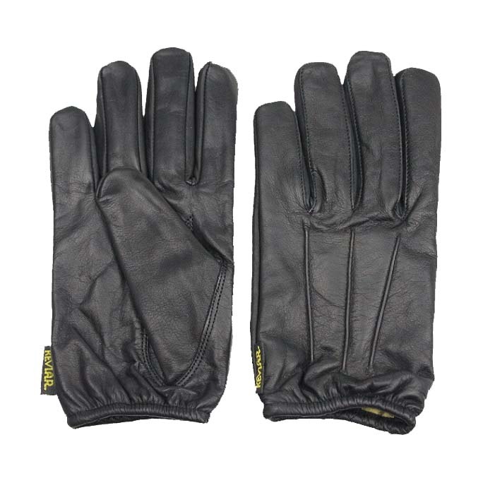 Swift Classic Kevlar Handschuhe Schwarz Leder