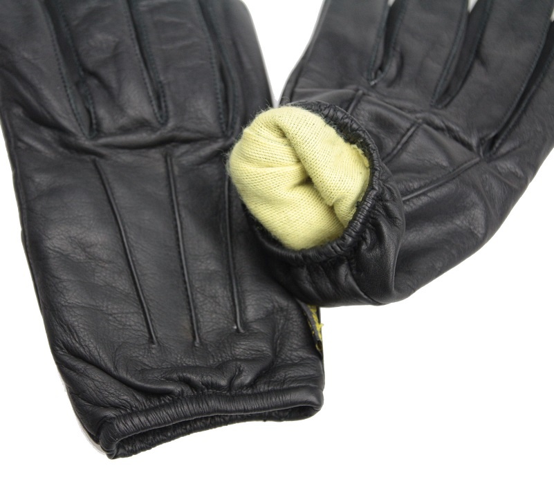 Swift Classic Kevlar Handschuhe Schwarz Leder