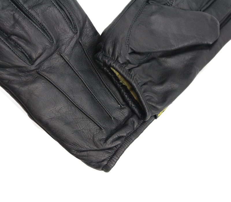 Swift Classic Kevlar Handschuhe Schwarz Leder